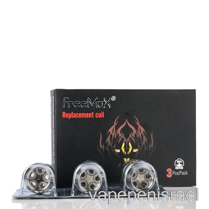 סלילי החלפת Vape ישראל Freemax Fireluke Mesh Pro 0.15ohm Firelock Sextuple Coils